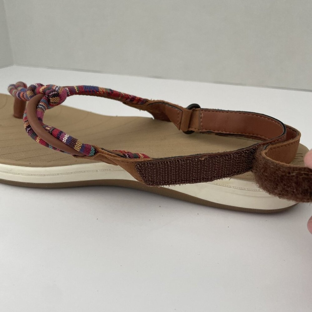 Sperry TopSider Seabrook Elsie Sandals Women’s Size 8.5 Multicolor T-Strap - Picture 5 of 6